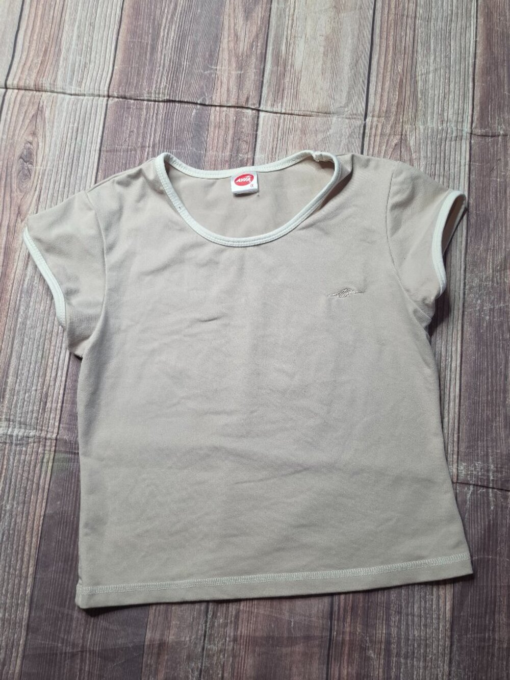 5/$15 Avia Tan Babydoll Shirt